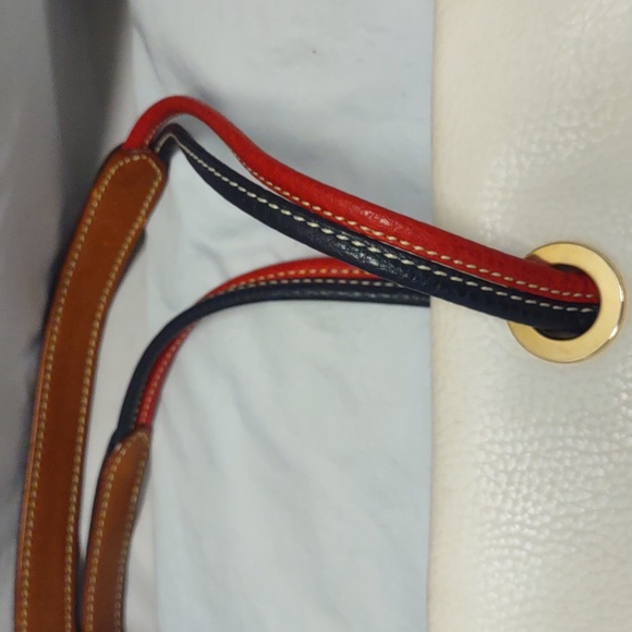 Vintage La Tour Eiffel Pebble Leather Zip Top Shoulder Bag RARE!!! - Picture 10 of 16